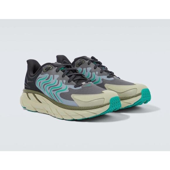 NEW Hoka One One Clifton LS Stealth Tech Athletic Shoes Men\'s 10 Women,s 11 main image 5